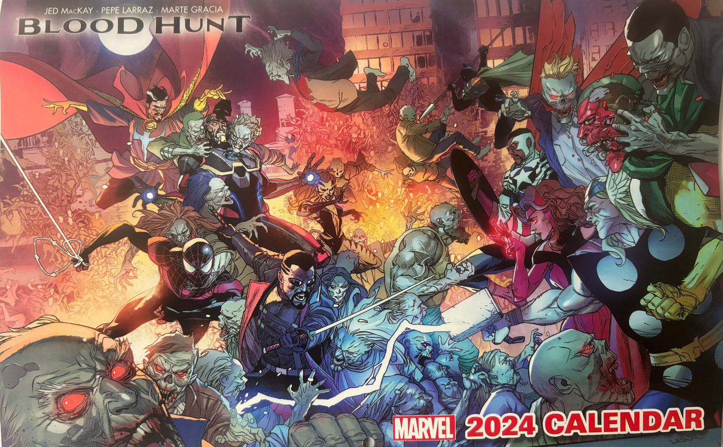 2024 Marvel Calendar