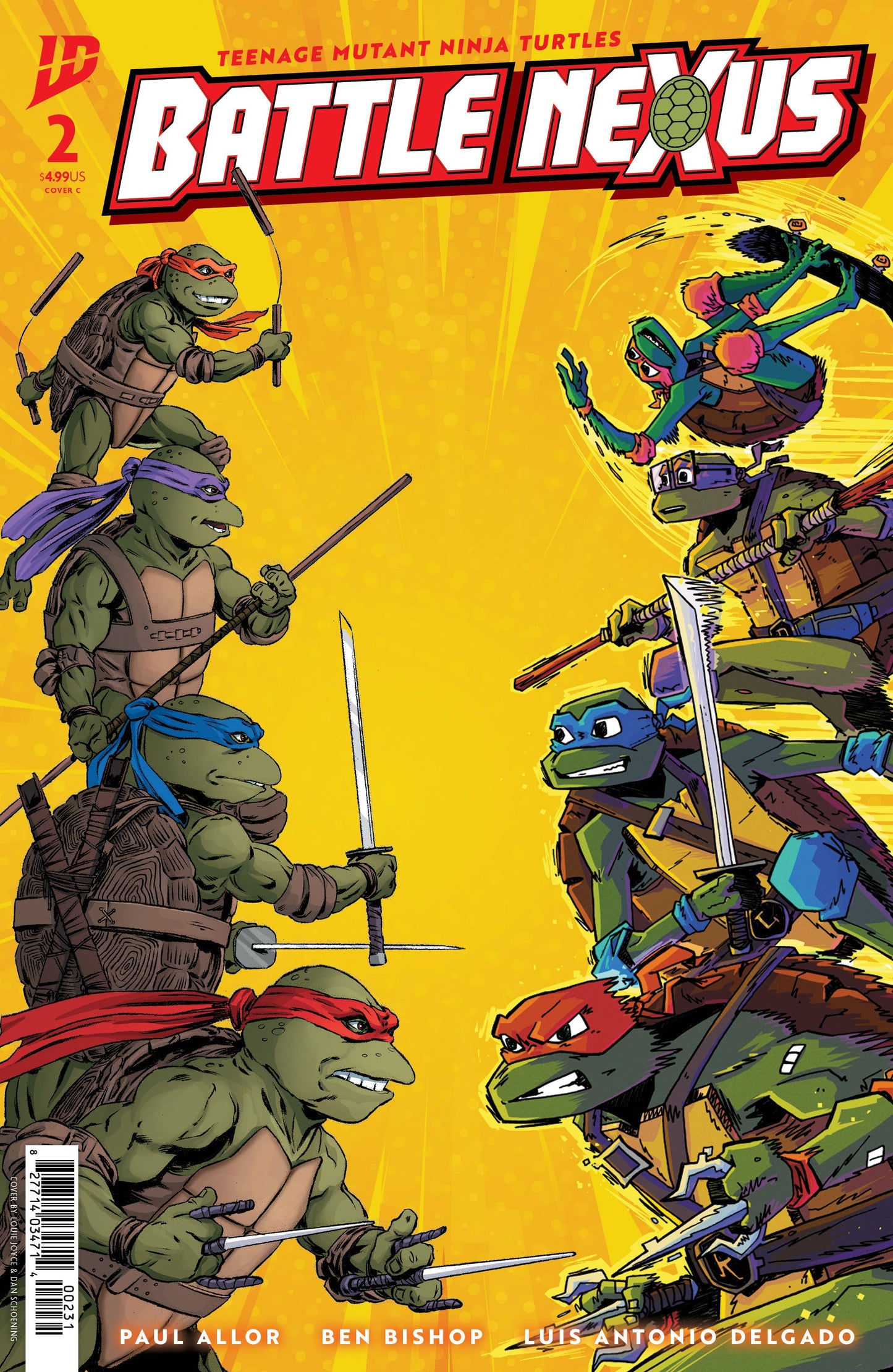 Teenage Mutant Ninja Turtles: Battle Nexus #2 Variant C (Joyce & Schoening)