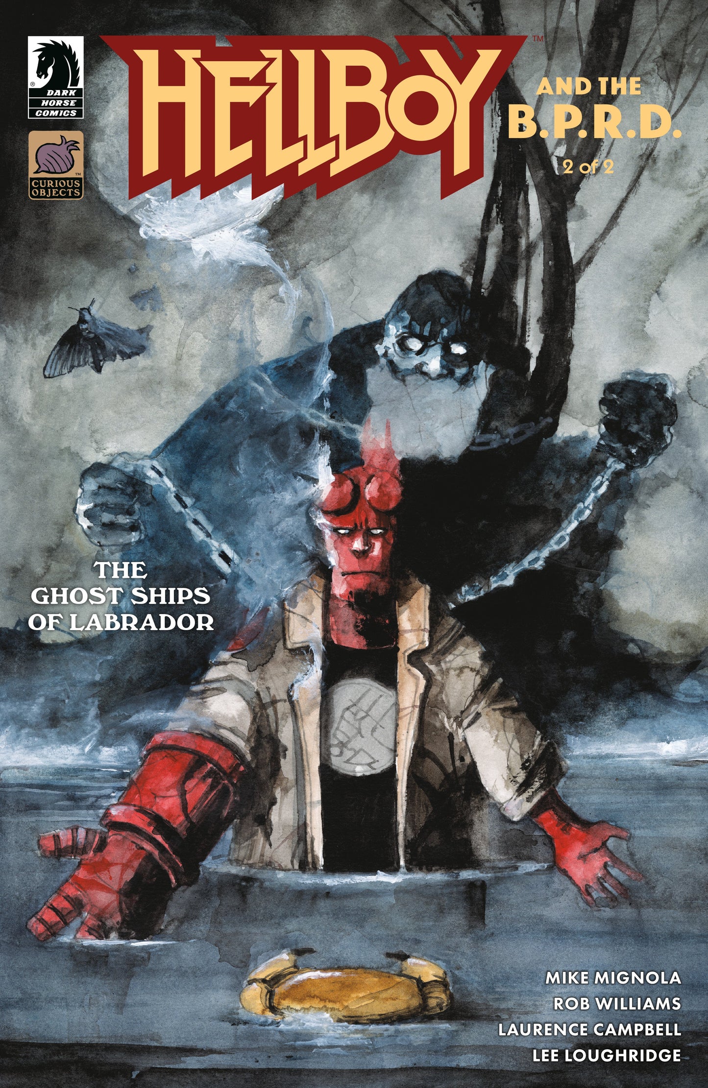 Hellboy and the B.P.R.D.: The Ghost Ships of Labrador #2 (CVR B) (Daniele Serra)