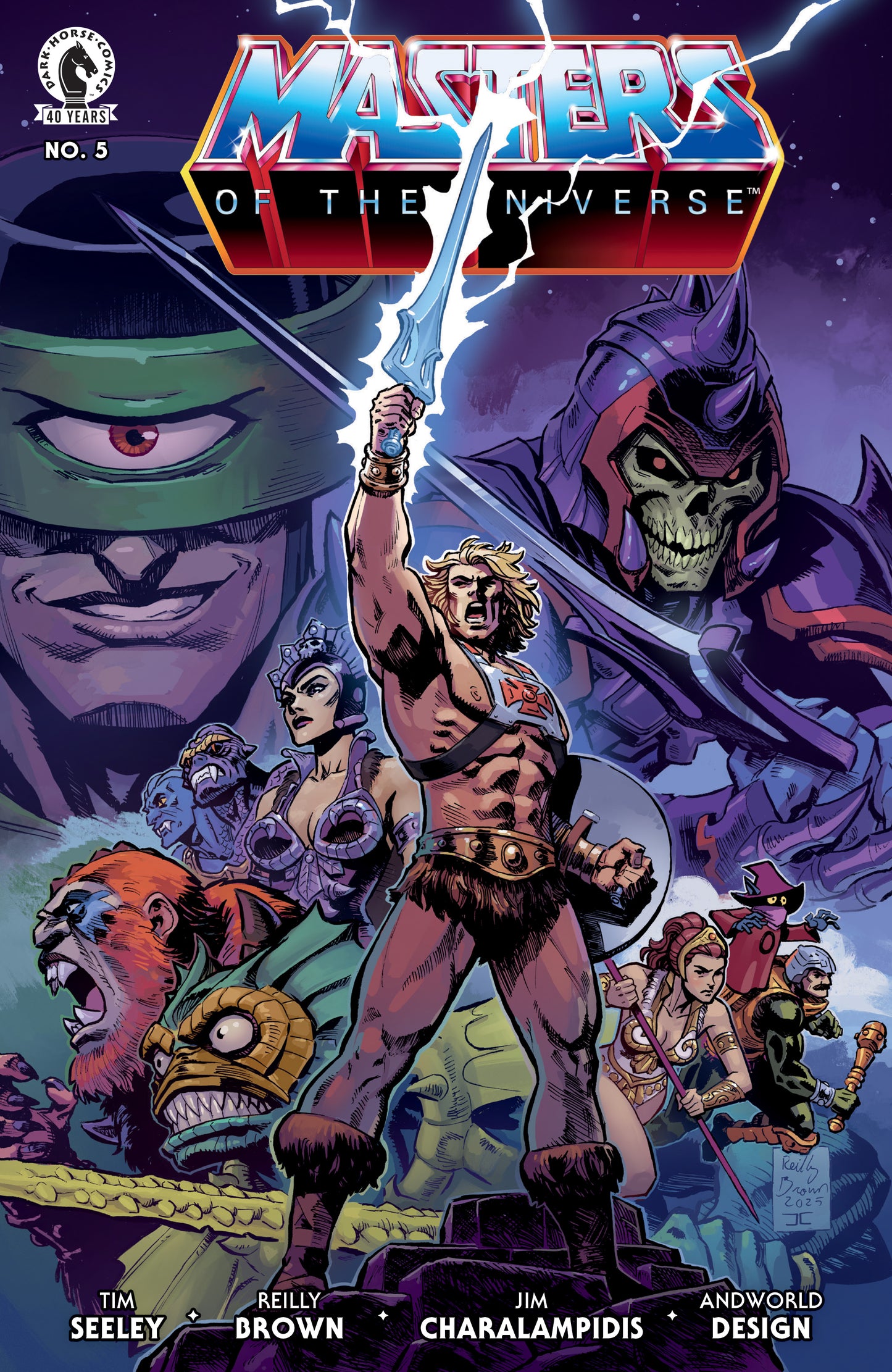 He-Man and the Masters of the Universe #5 (CVR A) (Reilly Brown)