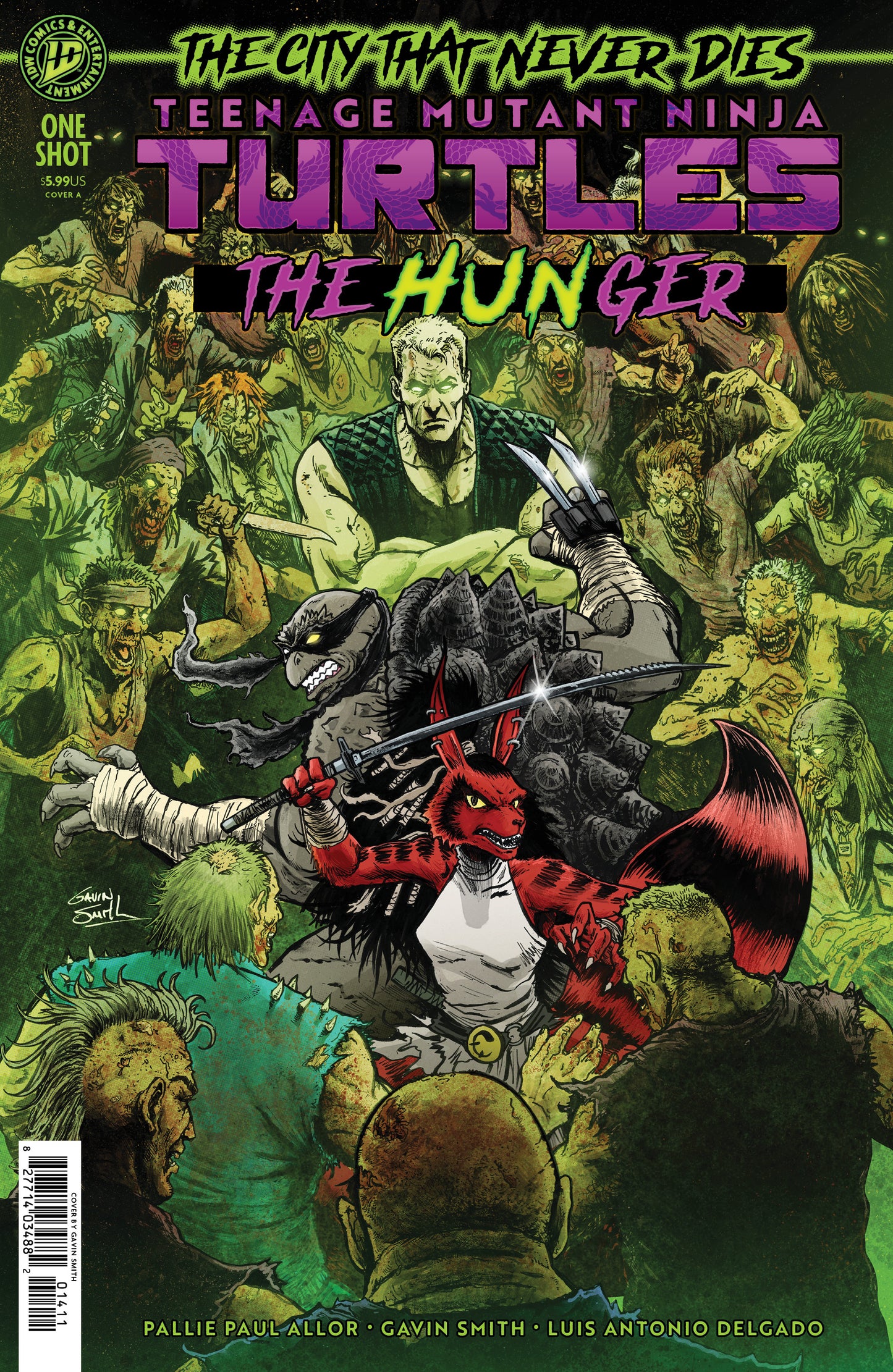 Teenage Mutant Ninja Turtles: The Hunger Cover A (Smith)