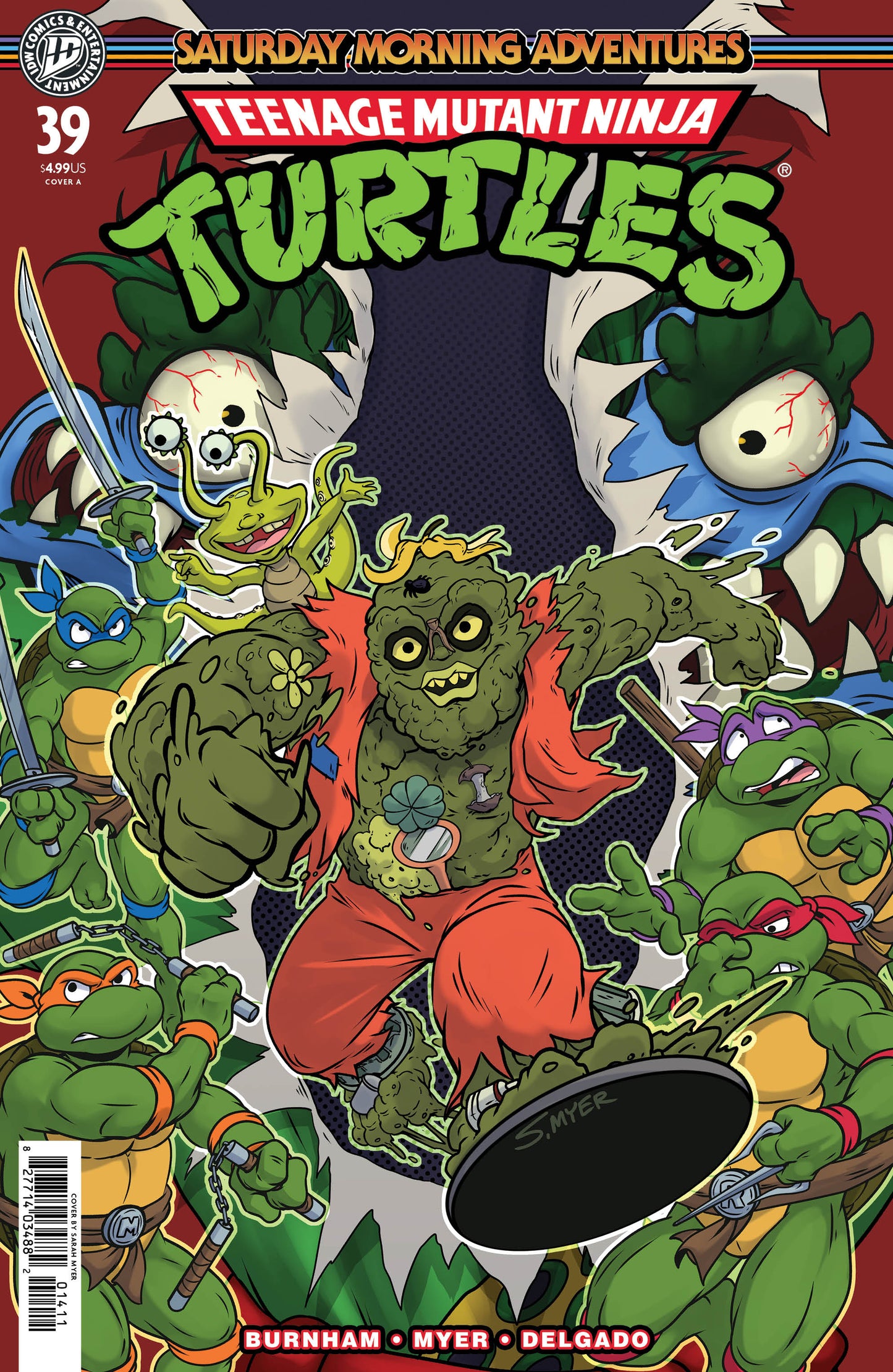 Teenage Mutant Ninja Turtles: Saturday Morning Adventures #39 Cover A (Myer)