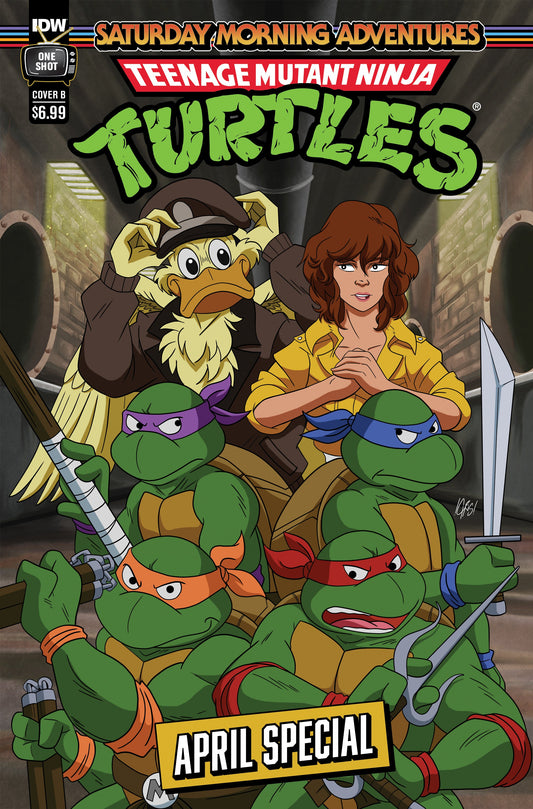 Teenage Mutant Ninja Turtles: Saturday Morning Adventures--April Special Variant B (Jones)