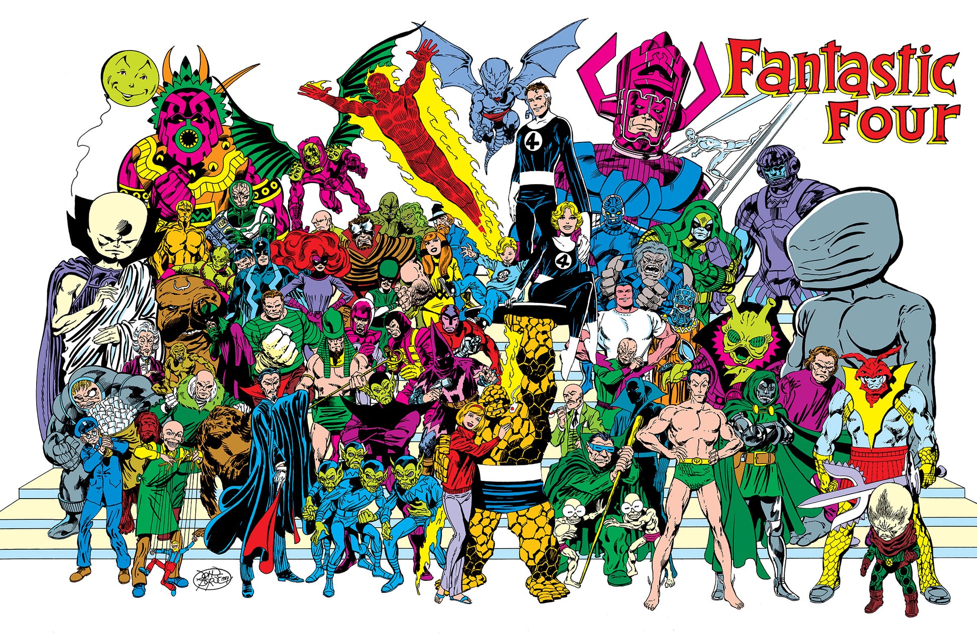 FANTASTIC FOUR: 65 YEARS OF THE WORLD'S GREATEST COMIC COVERS! #1 JOHN BYRNE VARIANT