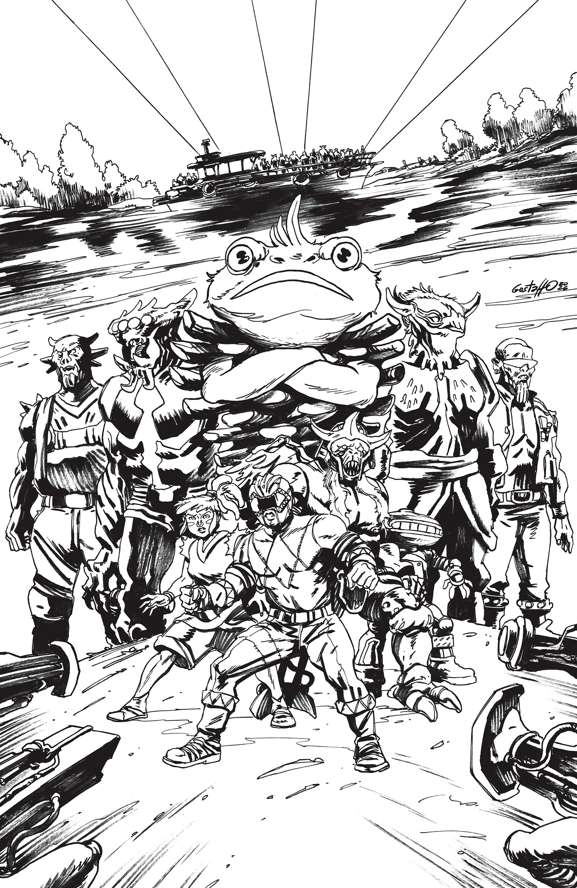 Power Rangers Green #3 J Unlimited Variant (Full Art, Vargas)