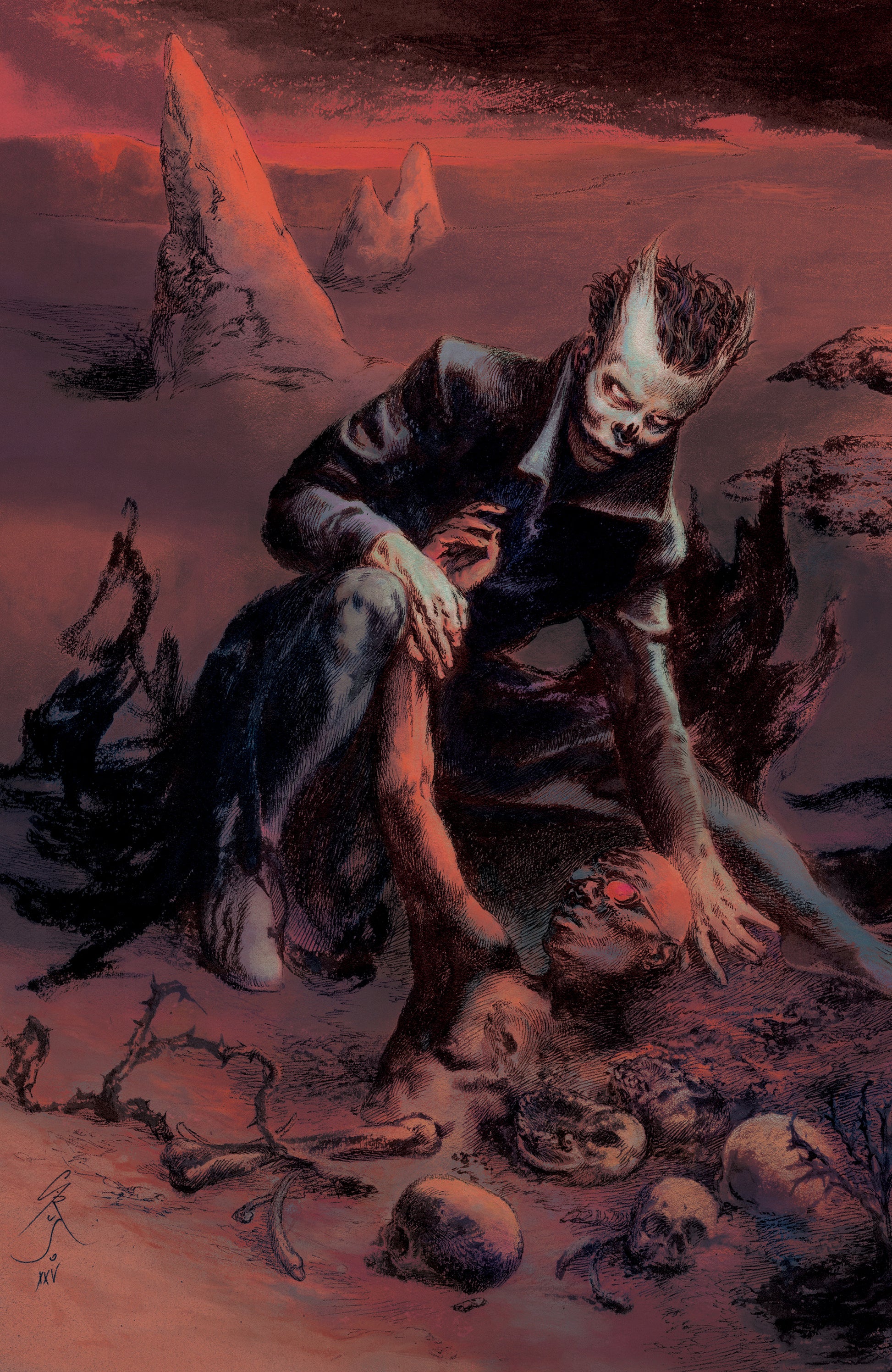 Valiant Beyond: Tales of the Shadowman #9--Legacy of LeRoi #3 Variant C (Azamor Full Art)