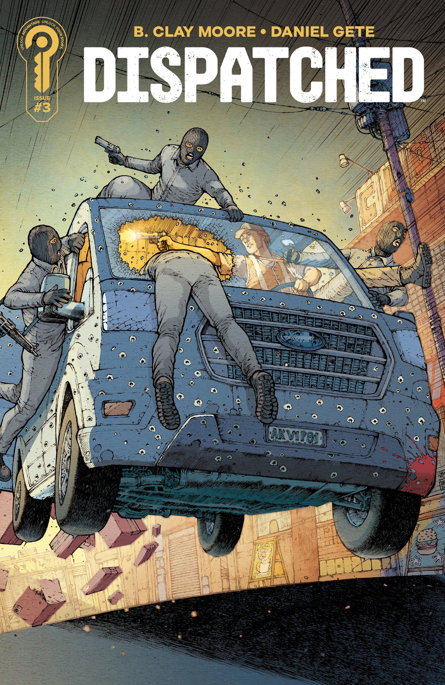Dispatched #3 Cover A Daniel Gete