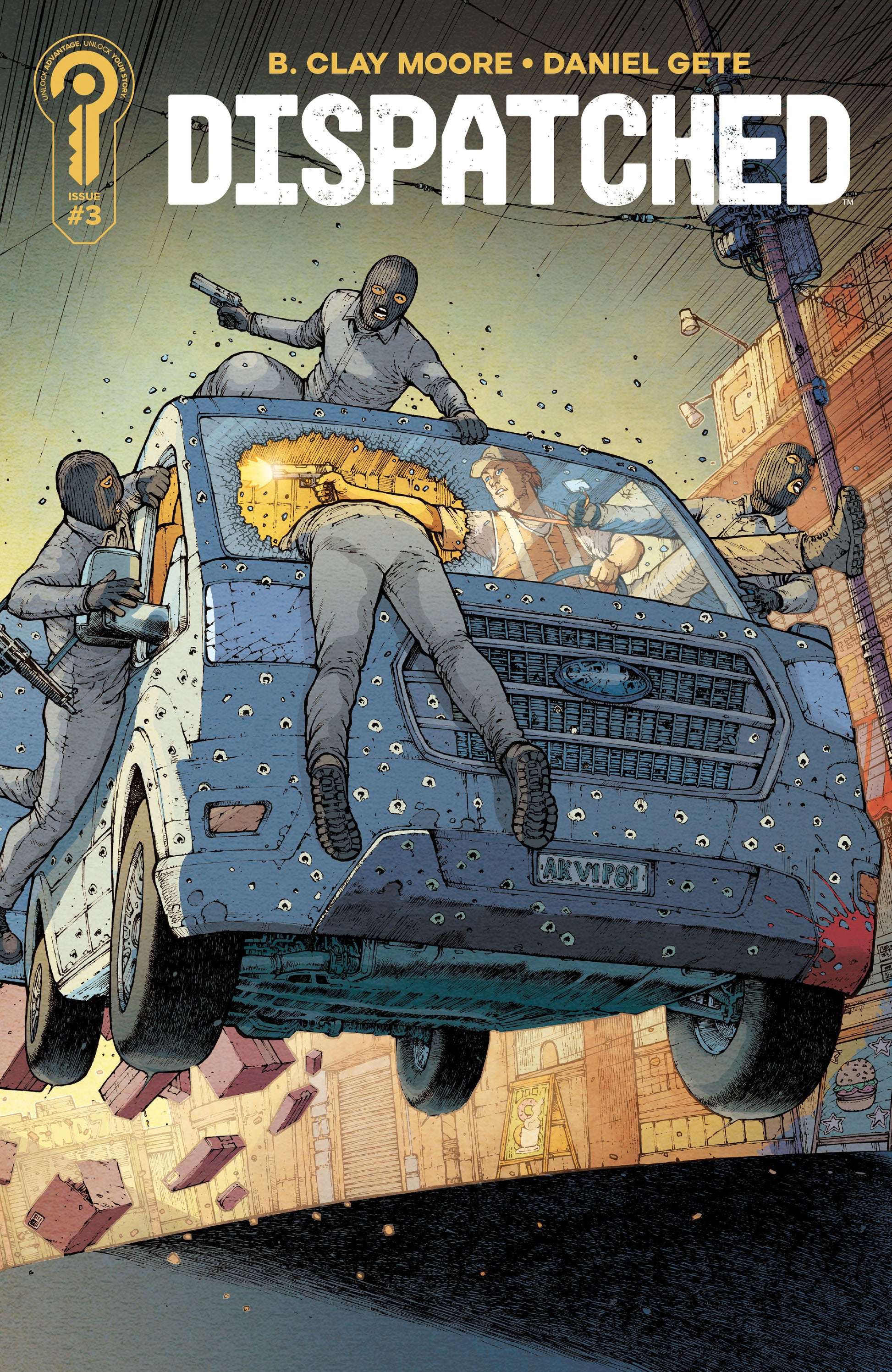 Dispatched #3 Cover A Daniel Gete