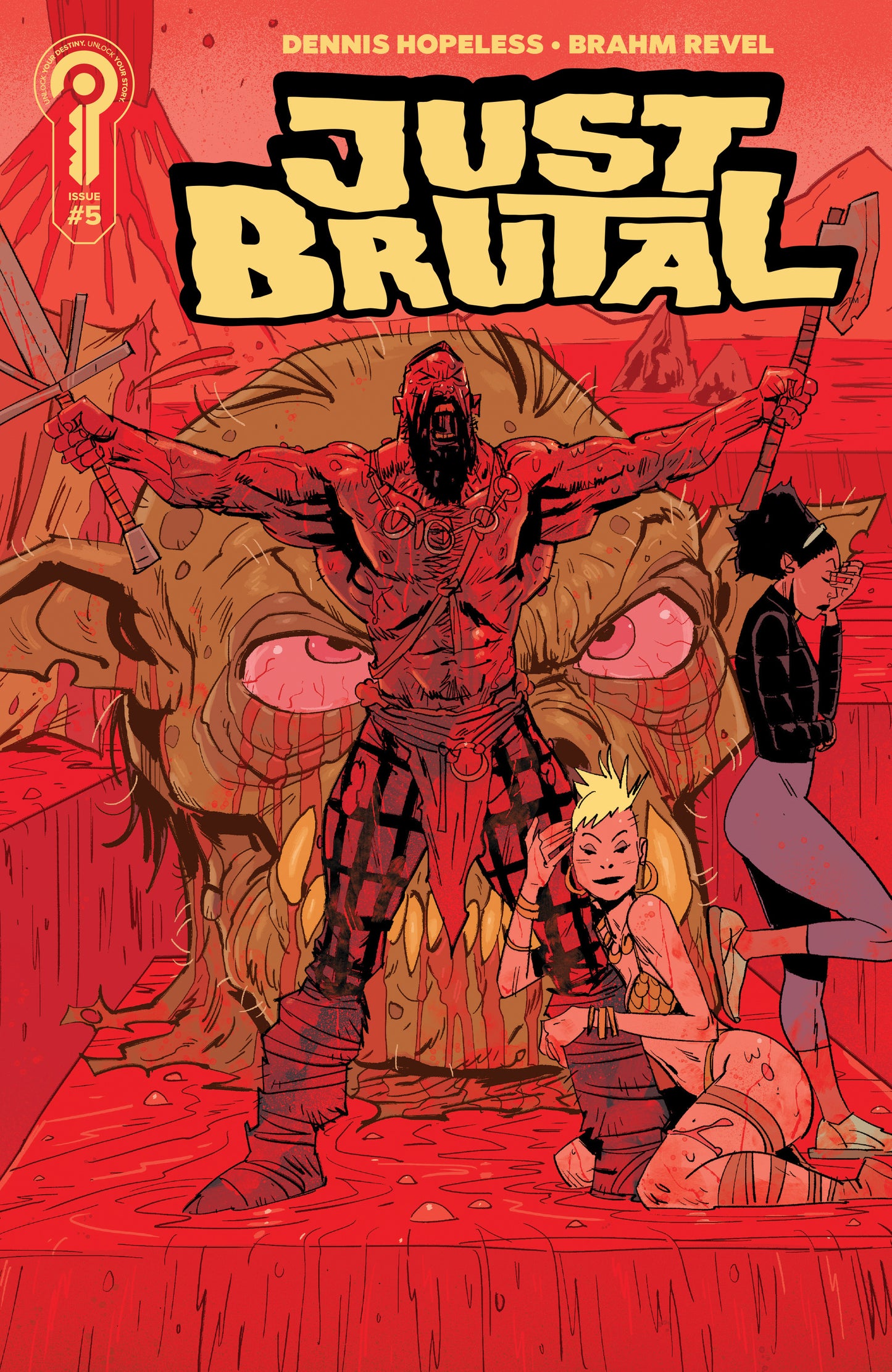 Just Brutal #5 Cover A Brahm Revel