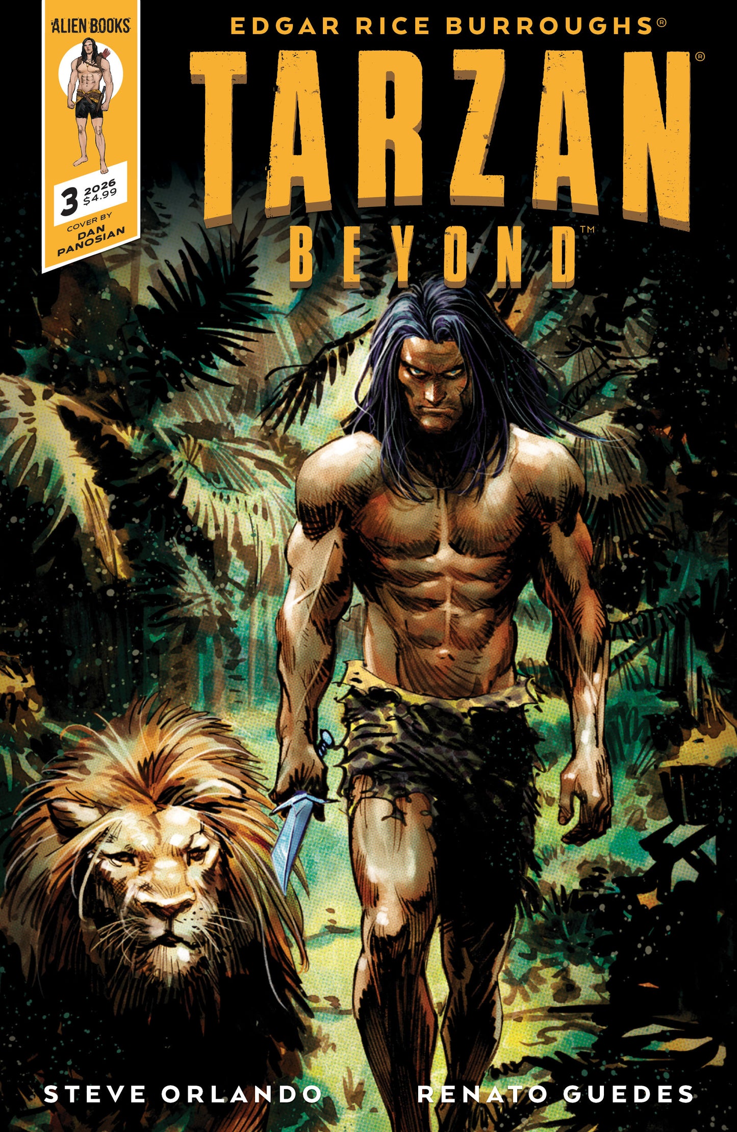 Tarzan Beyond #3 Variant C (Panosian)
