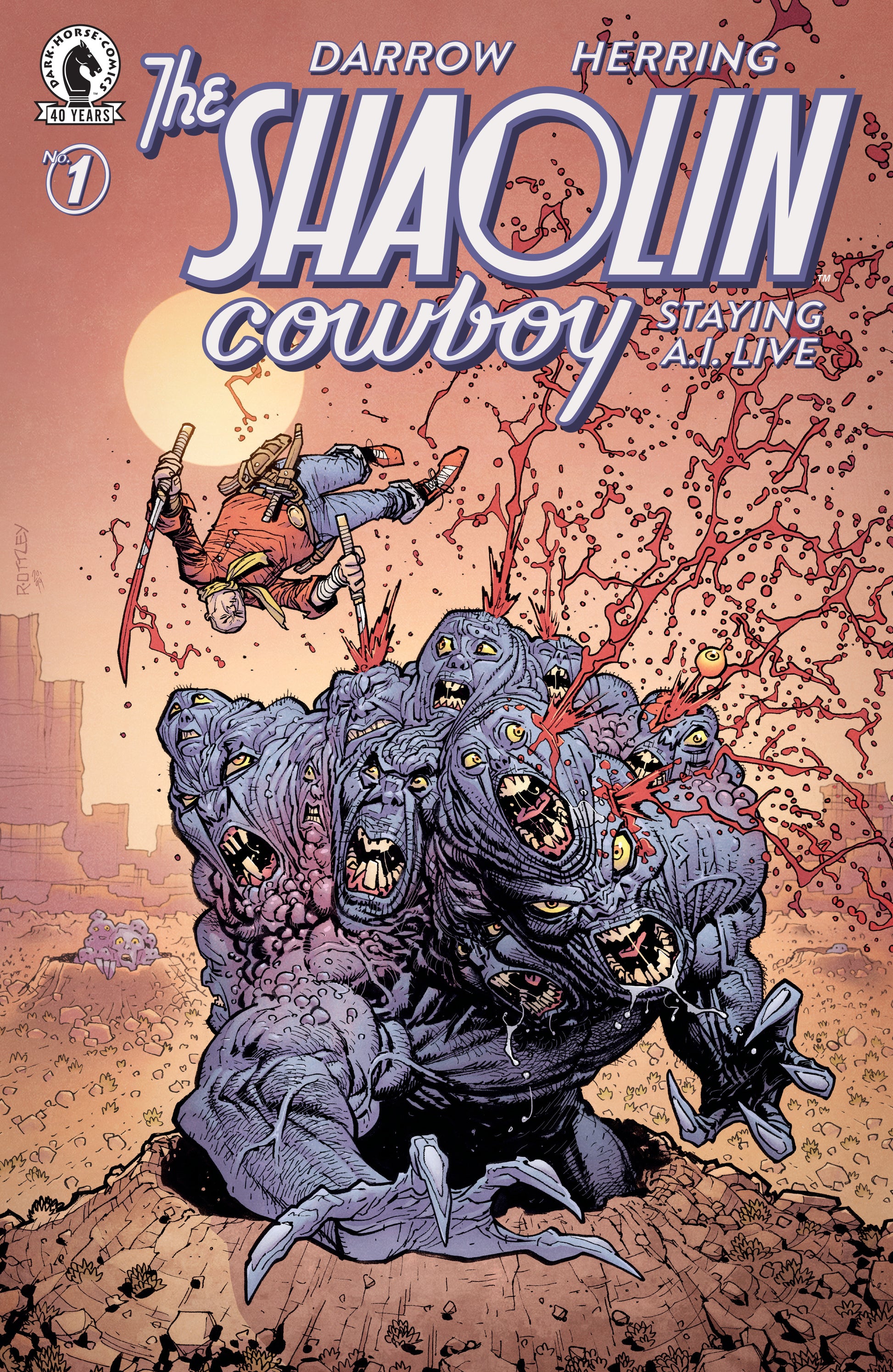 Shaolin Cowboy: Staying A.I.Live #1 (CVR B) (Ryan Ottley)