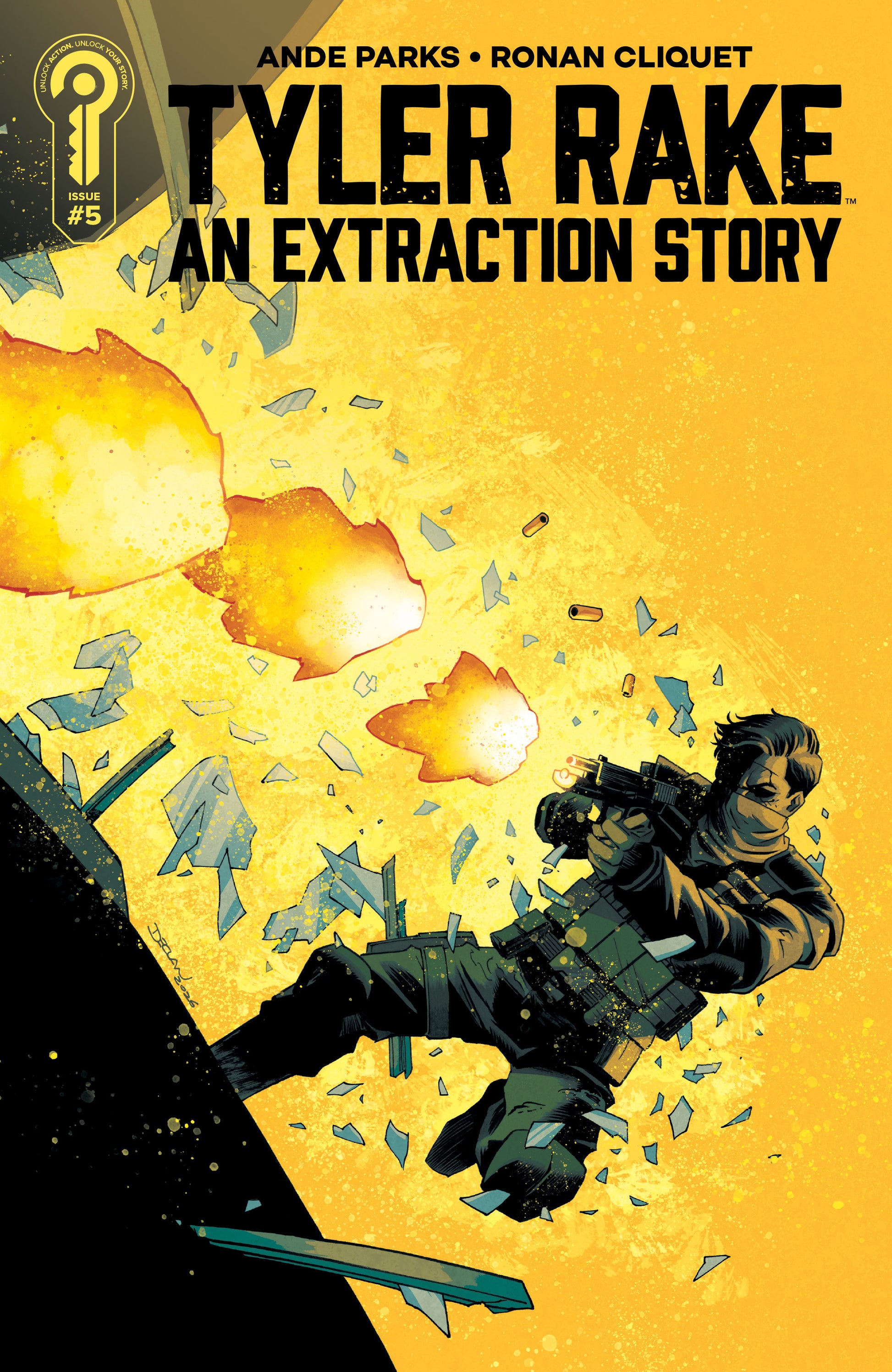 Tyler Rake: An Extraction Story #5 Cover A Declan Shalvey