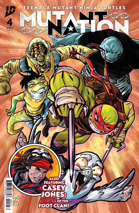 Teenage Mutant Ninja Turtles: Mutant Nation #4 Variant B (Federici)