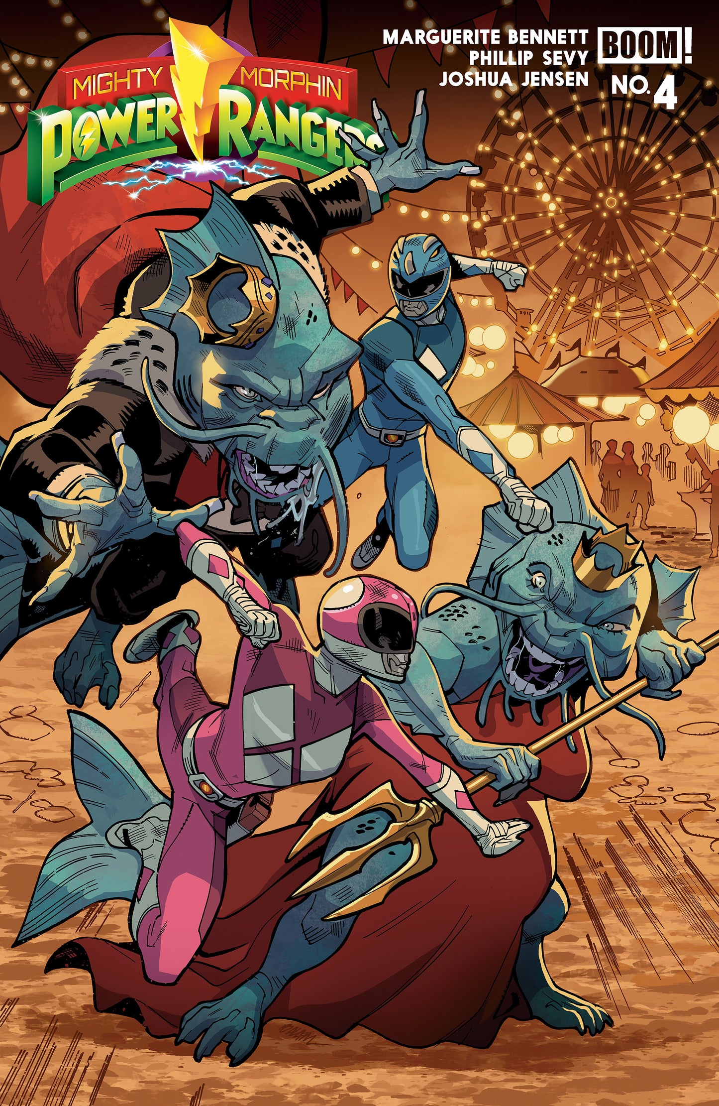 Mighty Morphin Power Rangers (2026) #4 A Main (Dressed, Balám)
