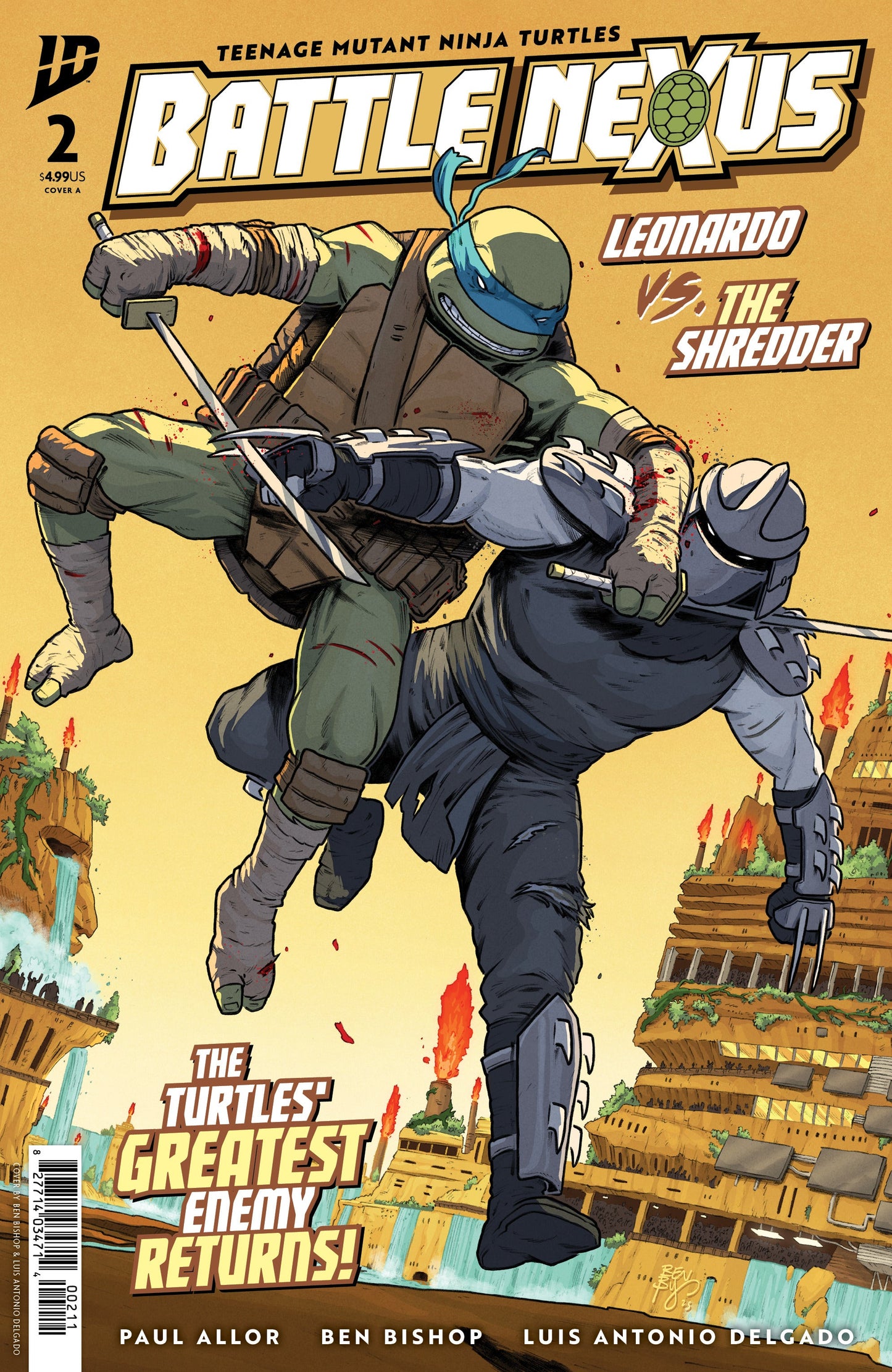 Teenage Mutant Ninja Turtles: Battle Nexus #2 Cover A (Bishop)