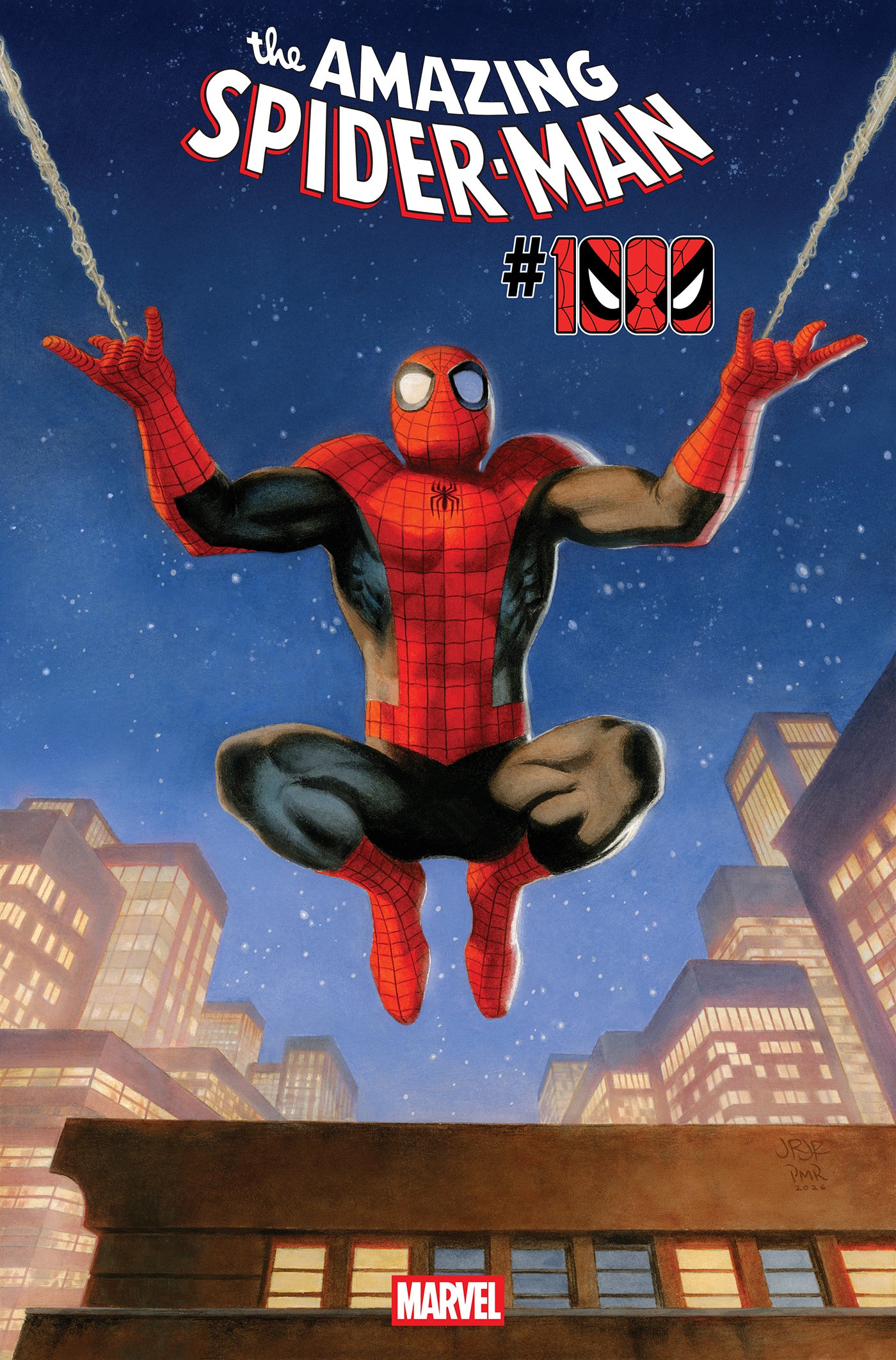 AMAZING SPIDER-MAN #1000 JOHN ROMITA JR. MAIN COVER