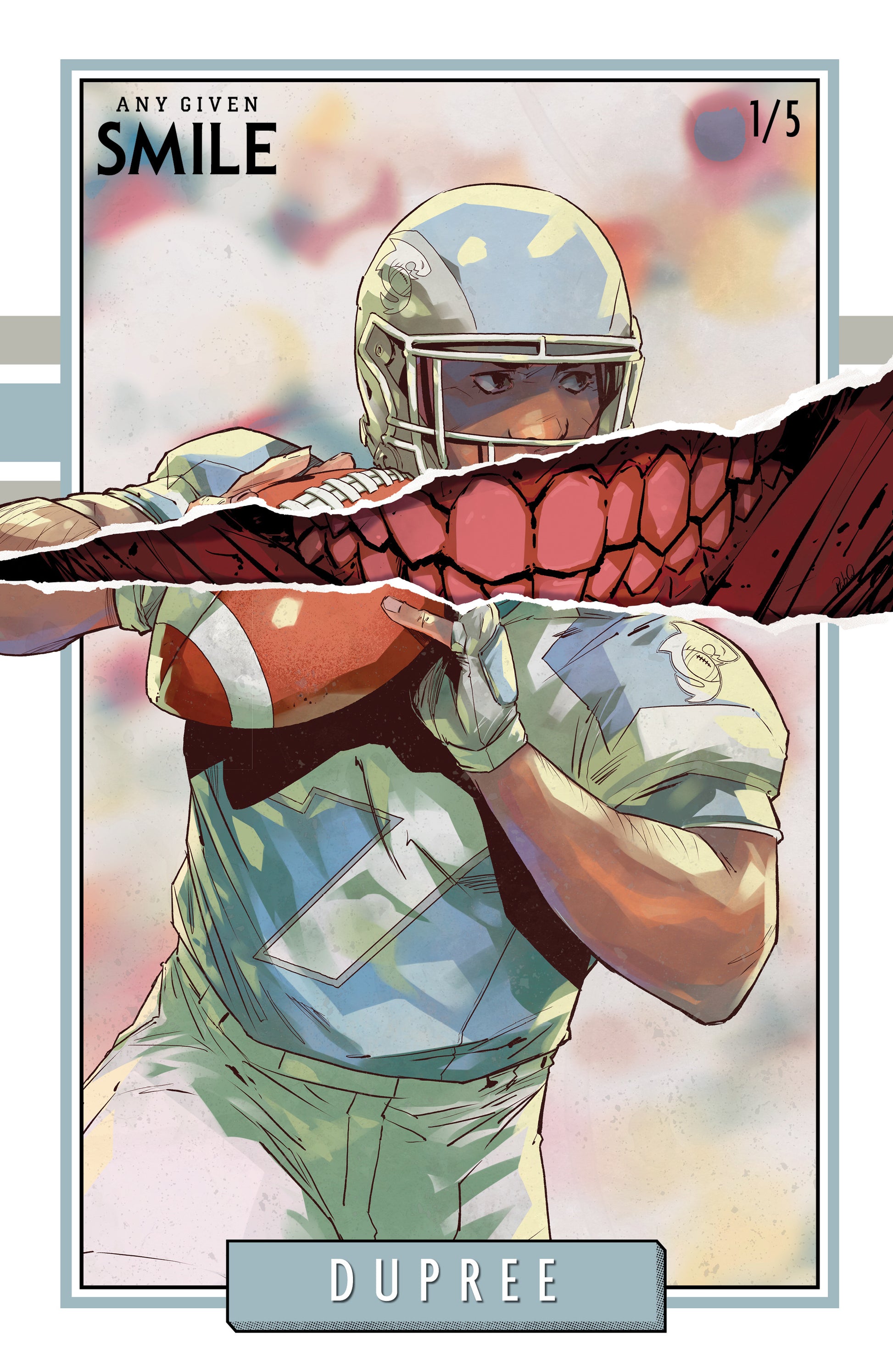 Smile: Any Given Smile #1 Variant C (Collar Trading Card Variant)