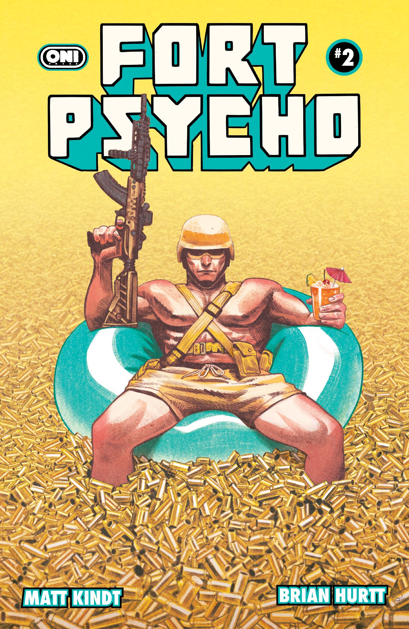 FORT PSYCHO #2 CVR C MIKE DEL MUNDO VAR