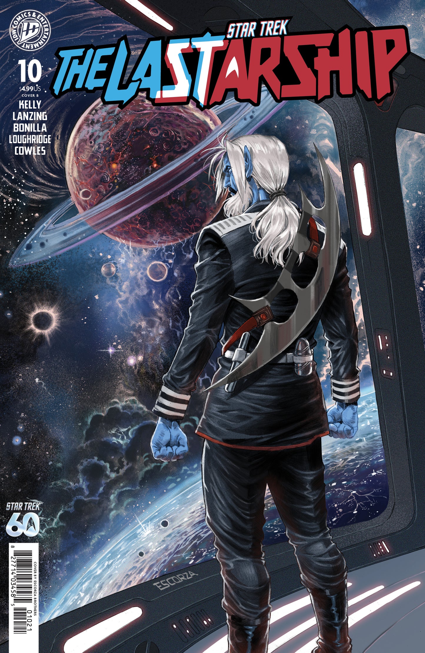 Star Trek: The Last Starship #10 Variant B (Escorza Brothers)