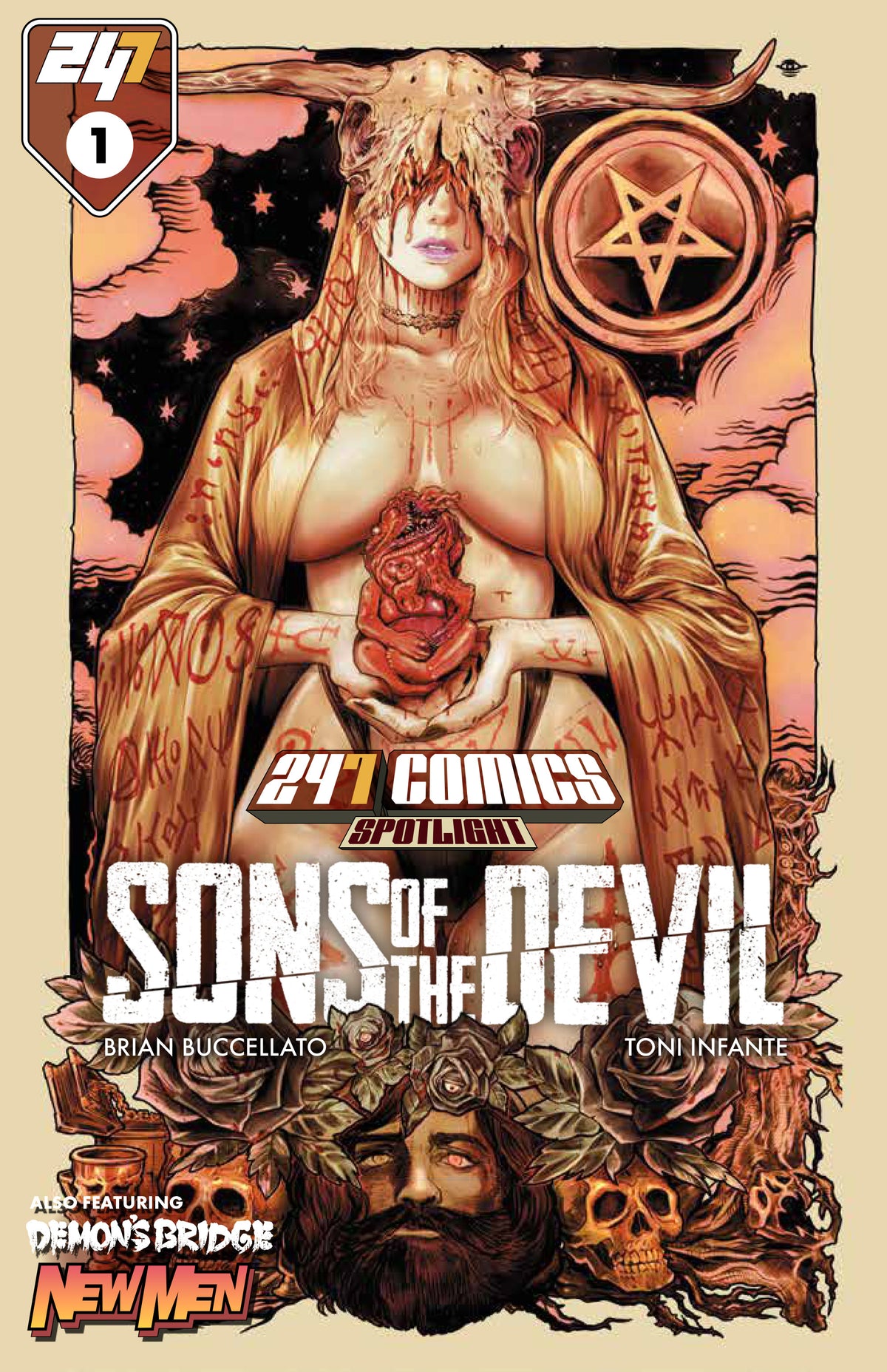 247 COMICS Presents / Spotlight #1 Cover H - Sons of the Devil Manga Var