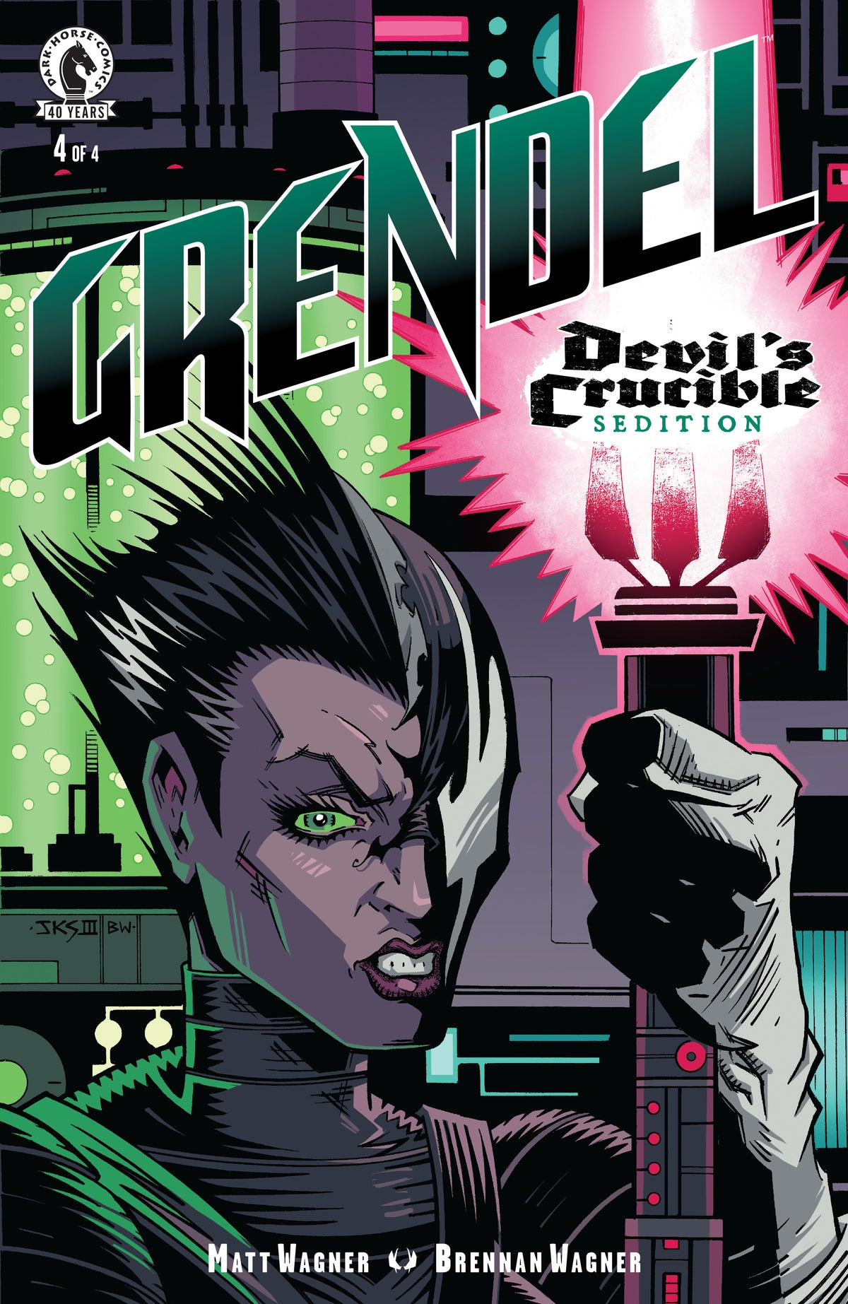 Grendel: Devil's Crucible--Sedition #4 (CVR B) (John K. Snyder)