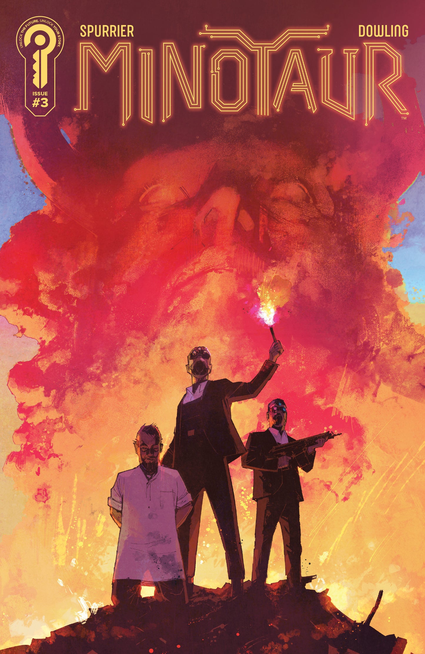 Minotaur #3 Cover A Michael Dowling